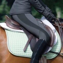 Irideon Kids' Synergy Knee Patch Tights - Graphite 7 Irideon Kids' Synergy Knee Patch Tights - Graphite -Horse Rider Wear 308409 800 800