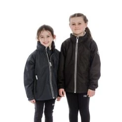 Horseware Kids' Corrib Jacket - Black 6 Horseware Kids' Corrib Jacket - Black -Horse Rider Wear 310145 800 800