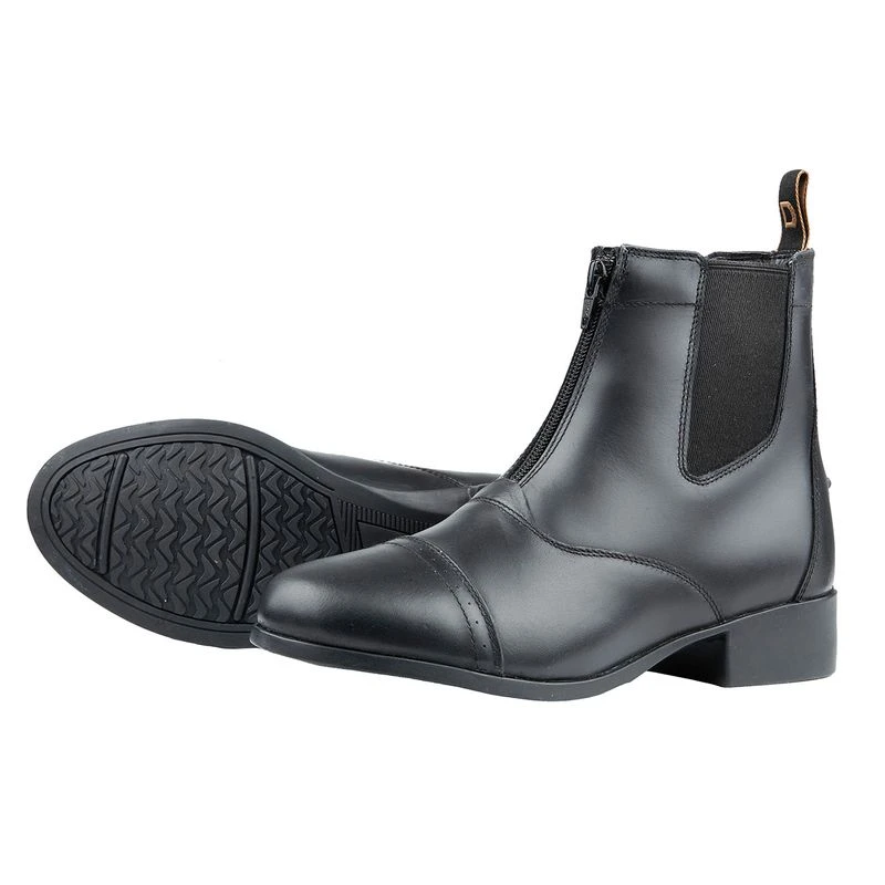 Dublin Kids' Foundation Zip Paddock Boots - Black 1 Dublin Kids' Foundation Zip Paddock Boots - Black