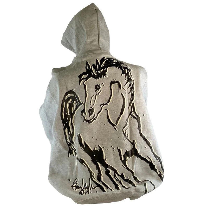 Animals To Wear "New Guy" Hooded Sweatshirt - Grey 1 Animals To Wear "New Guy" Hooded Sweatshirt - Grey