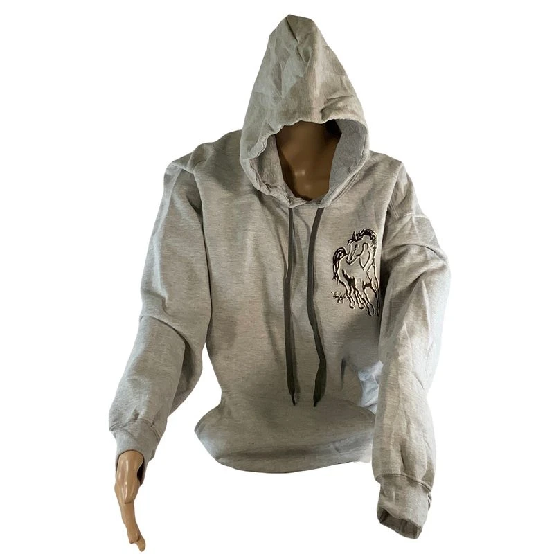 Animals To Wear "New Guy" Hooded Sweatshirt - Grey 2 Animals To Wear "New Guy" Hooded Sweatshirt - Grey - Image 2
