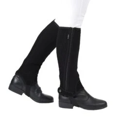 Dublin Easy-Care Half Chaps II - Black