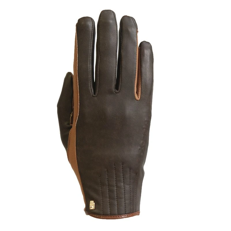 Roeckl Wels Winter Riding Gloves - Mocha Antique 1 Roeckl Wels Winter Riding Gloves - Mocha Antique