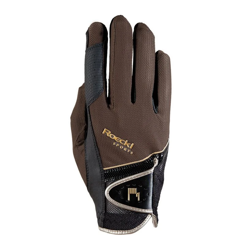 Roeckl Madrid Riding Gloves - Mocha 1 Roeckl Madrid Riding Gloves - Mocha