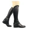 Saxon Kids' Equileather Half Chaps - Black