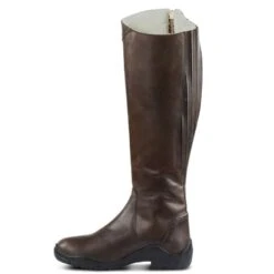 Horze Women's Aspen Winter Tall Boots - Dark Brown -Horse Rider Wear 375252 800 800