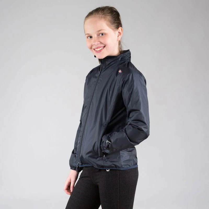 Horze Kids' Alexa Club Jacket - Dark Navy 2 Horze Kids' Alexa Club Jacket - Dark Navy - Image 2