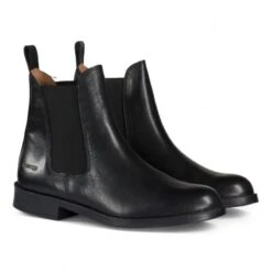 Horze Classic Leather Jodhpur Boots - Black