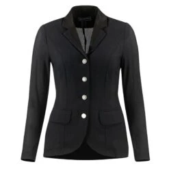 B Vertigo Women's Gabrielle Mesh Show Jacket - Black -Horse Rider Wear 384747 800 800
