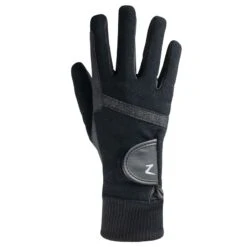 Horze Winter Cuff Gloves - Black 5 Horze Winter Cuff Gloves - Black -Horse Rider Wear 388080 800 800