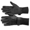 Horze Polyurethane Fleece Lined Riding Gloves - Black