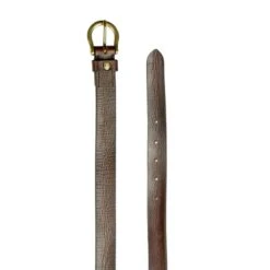 Horze Sierra Narrow Leather Belt - Brown