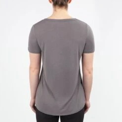 Irideon Women's Sequin Horse Swing Tee - Dove Grey -Horse Rider Wear 395510 800 800