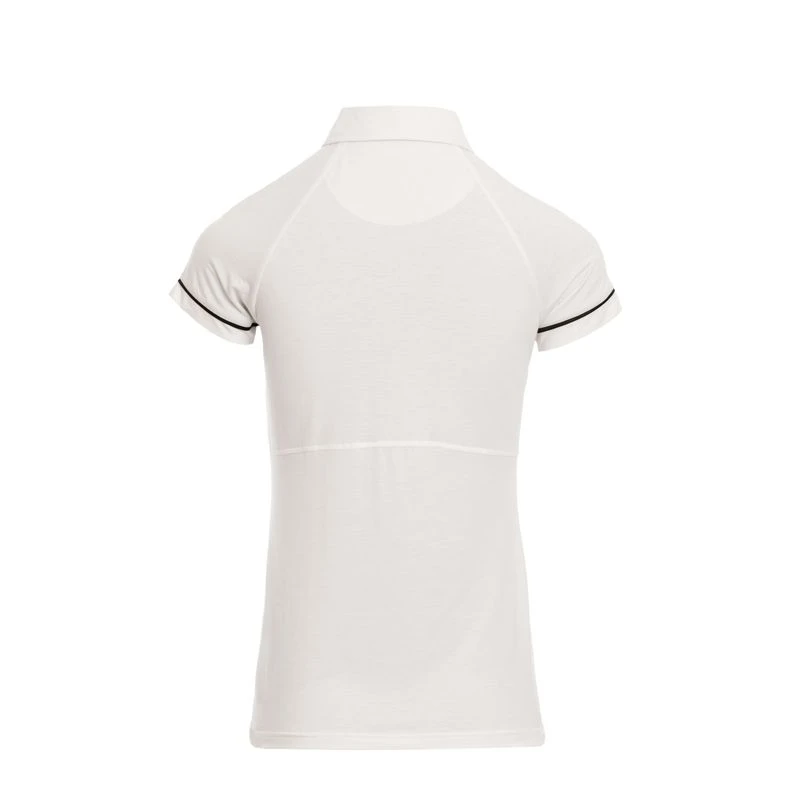 Horseware Women's Tonara Classic Bamboo Polo - White 2 Horseware Women's Tonara Classic Bamboo Polo - White - Image 2