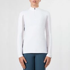 Irideon Women's CoolDown IceFil Long Sleeve Jersey - White
