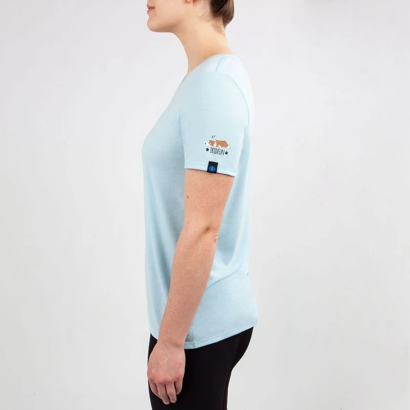 Irideon Kids' Puppy Club Swing Tee - Energy Blue 3 Irideon Kids' Puppy Club Swing Tee - Energy Blue - Image 3