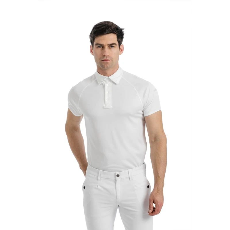 Horseware Men's Competition Shirt - White 1 Horseware Men's Competition Shirt - White