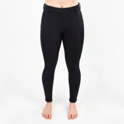 Irideon Women's Thermasoft Full Seat Breeches - Black 7 Irideon Women's Thermasoft Full Seat Breeches - Black -Horse Rider Wear 400068 800 800