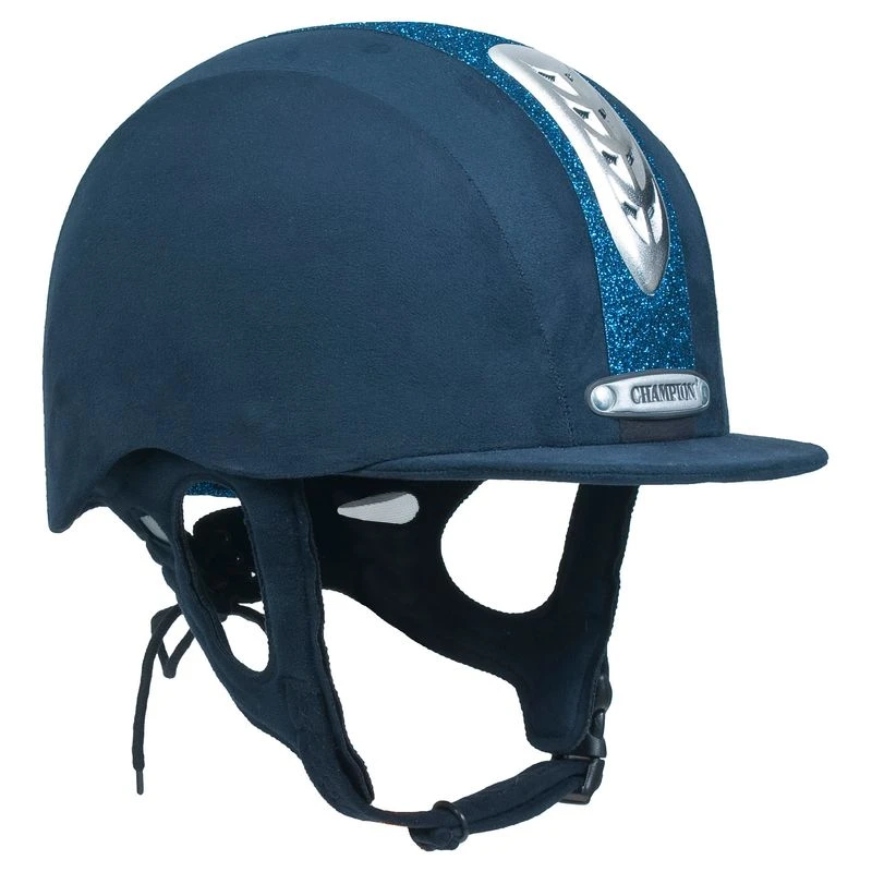 Champion X-Air Dazzle Plus Helmet - Navy/Navy Sparkle 1 Champion X-Air Dazzle Plus Helmet - Navy/Navy Sparkle