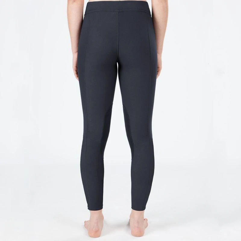 Irideon Kids' Power Stretch Knee Patch Tights - Graphite 4 Irideon Kids' Power Stretch Knee Patch Tights - Graphite - Image 4