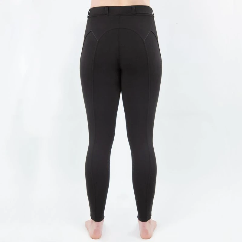 Irideon Kids' Himalayer Capriole Knee Patch Tights - Black 3 Irideon Kids' Himalayer Capriole Knee Patch Tights - Black - Image 3