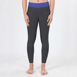 Irideon Women's Synergy Full Seat Tights - Graphite/Ultra Violet