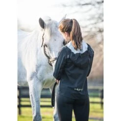 Horseware Women's H2O Jacket - Black -Horse Rider Wear 407386 800 800