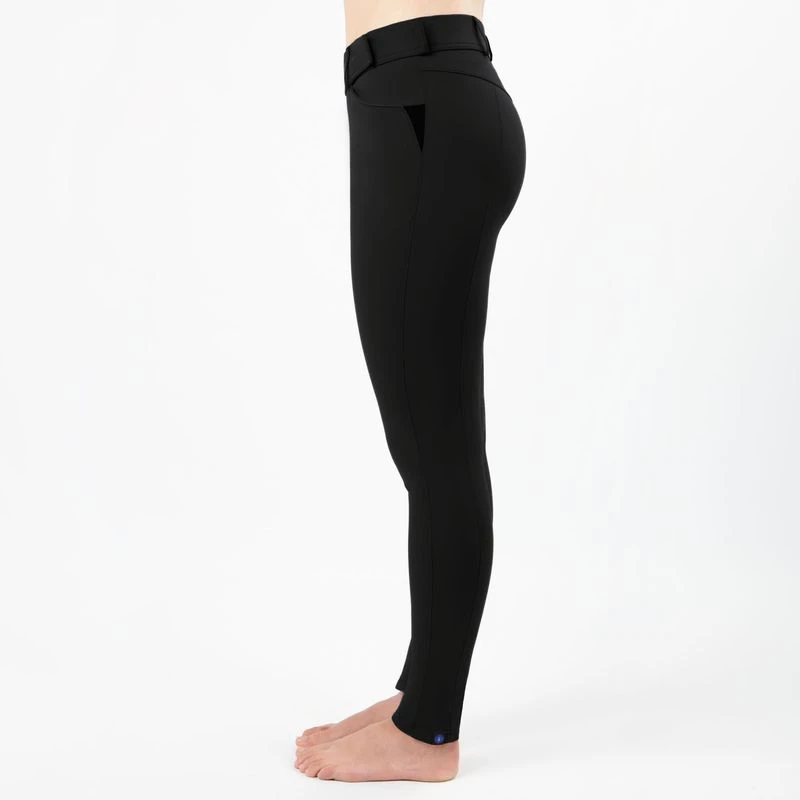Irideon Kids' Cadence Elite Rival Knee Patch Breeches - Black 3 Irideon Kids' Cadence Elite Rival Knee Patch Breeches - Black - Image 3
