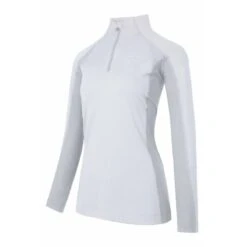 Shires Aubrion Women's Newbury Long Sleeve Sun Shirt - White