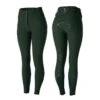 Horze Women's Desiree High Waist Full Seat Breeches - Mountain View Green