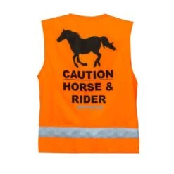 Shires Equi-Flector Safety Vest - Orange