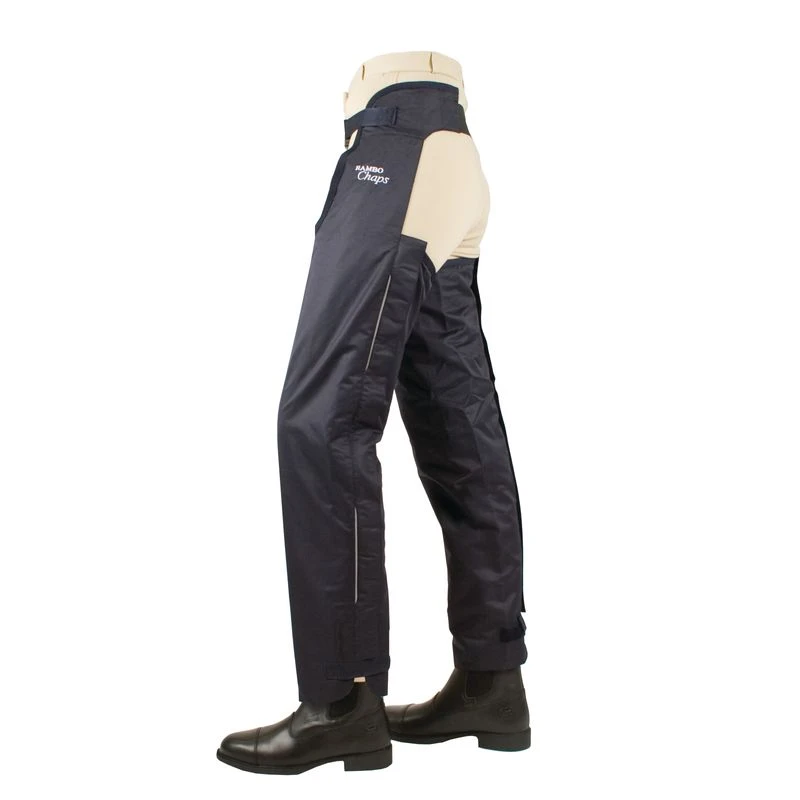 Horseware Fleece Lined Chaps - Navy 1 Horseware Fleece Lined Chaps - Navy