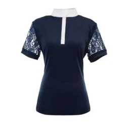 Ovation Women's Elegance Lace Show Shirt - Navy 6 Ovation Women's Elegance Lace Show Shirt - Navy -Horse Rider Wear 421278 800 800
