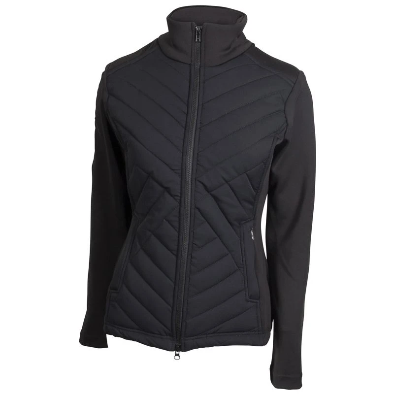 Catago Women's Classic Softshell Jacket - Black 2 Catago Women's Classic Softshell Jacket - Black - Image 2