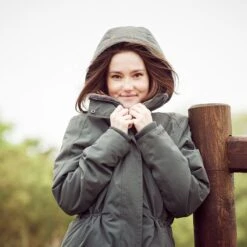 Ovation Women's Prisma Hi Vis Jacket - Rainbow Reflective -Horse Rider Wear 423605 800 800