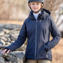 Ovation Women's Melsha Jacket - Navy 5 Ovation Women's Melsha Jacket - Navy -Horse Rider Wear 423644 800 800