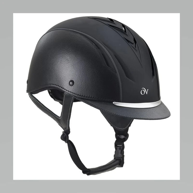Ovation Z-8 Elite II Helmet Leather - Black 1 Ovation Z-8 Elite II Helmet Leather - Black