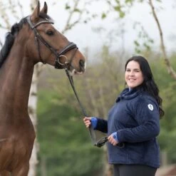 Irideon Women's Luxen Half Snap Top - Denim 7 Irideon Women's Luxen Half Snap Top - Denim -Horse Rider Wear 448657 800 800