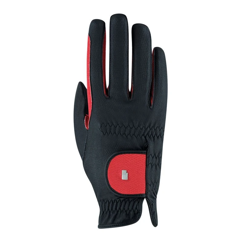 Roeckl Malta Gloves - Black/Red 1 Roeckl Malta Gloves - Black/Red
