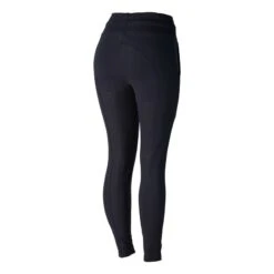 Horze Women's Elinor Cotton Stretch Riding Tights - Dark Navy -Horse Rider Wear 452087 800 800