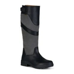 Horze Waterford Country Boots - Black/Grey -Horse Rider Wear 454088 800 800