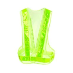 Horze High Visibility Safety Vest W/LED Lights - Yellow