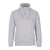 Horze Women's Elinor Turtle Neck Sweatshirt - Ash Gray