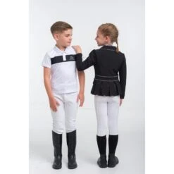 Cavalliera Kids' Crystal Purity Show Jacket - Black 7 Cavalliera Kids' Crystal Purity Show Jacket - Black -Horse Rider Wear 456909 800 800