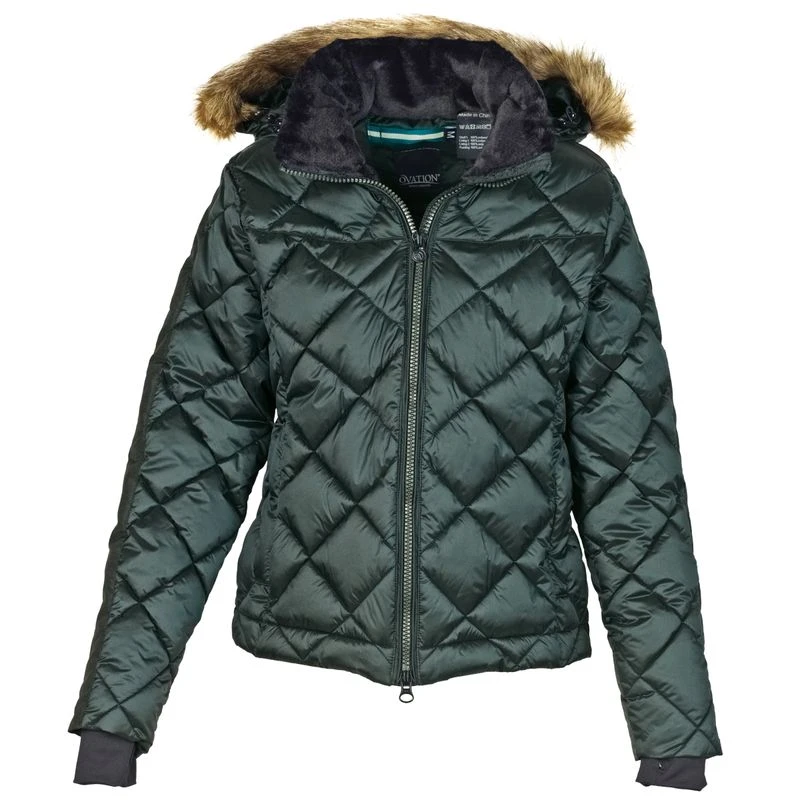 Ovation Women's Briana Jacket W/Hood - Silver Pine 1 Ovation Women's Briana Jacket W/Hood - Silver Pine