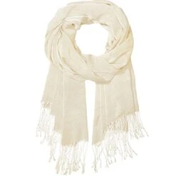 Back On Track Scarf - Cream