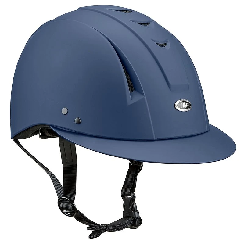 IRH EQUI-PRO Helmet W/Sun Visor - Matte Navy 1 IRH EQUI-PRO Helmet W/Sun Visor - Matte Navy