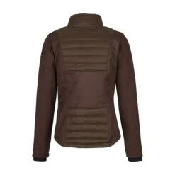 Horze Women's Maeve Softshell Hybrid Jacket - Chocolate Chip Brown 8 Horze Women's Maeve Softshell Hybrid Jacket - Chocolate Chip Brown -Horse Rider Wear 475695 800 800