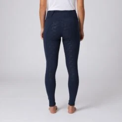 Horze Women's Enora Winter Full Seat Tights W/Shiny Zippers - Dark Blue 8 Horze Women's Enora Winter Full Seat Tights W/Shiny Zippers - Dark Blue -Horse Rider Wear 475929 800 800