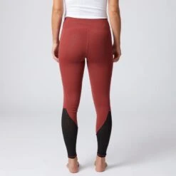 Horze Women's Gwen Full Seat Leggings W/Mesh - Dark Red -Horse Rider Wear 476454 800 800